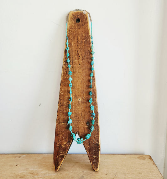 Turquoise Chunk Necklace