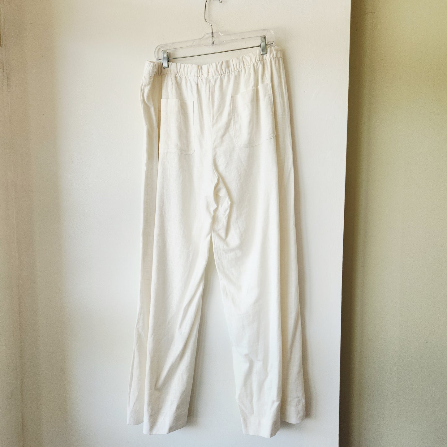 RW & Co Linen Blend Drawstring Pants - XL - New
