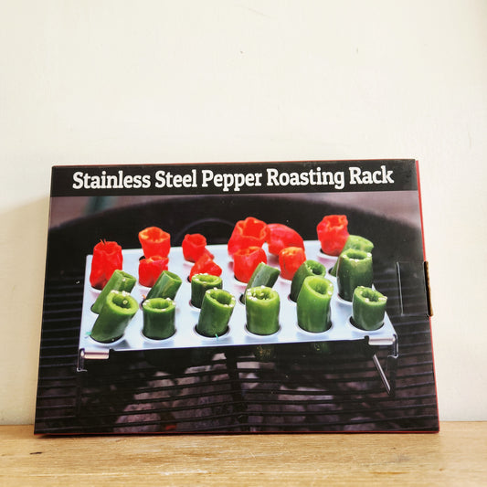 Stainless Steel Pepper Grill Rack 18 Hole NEW