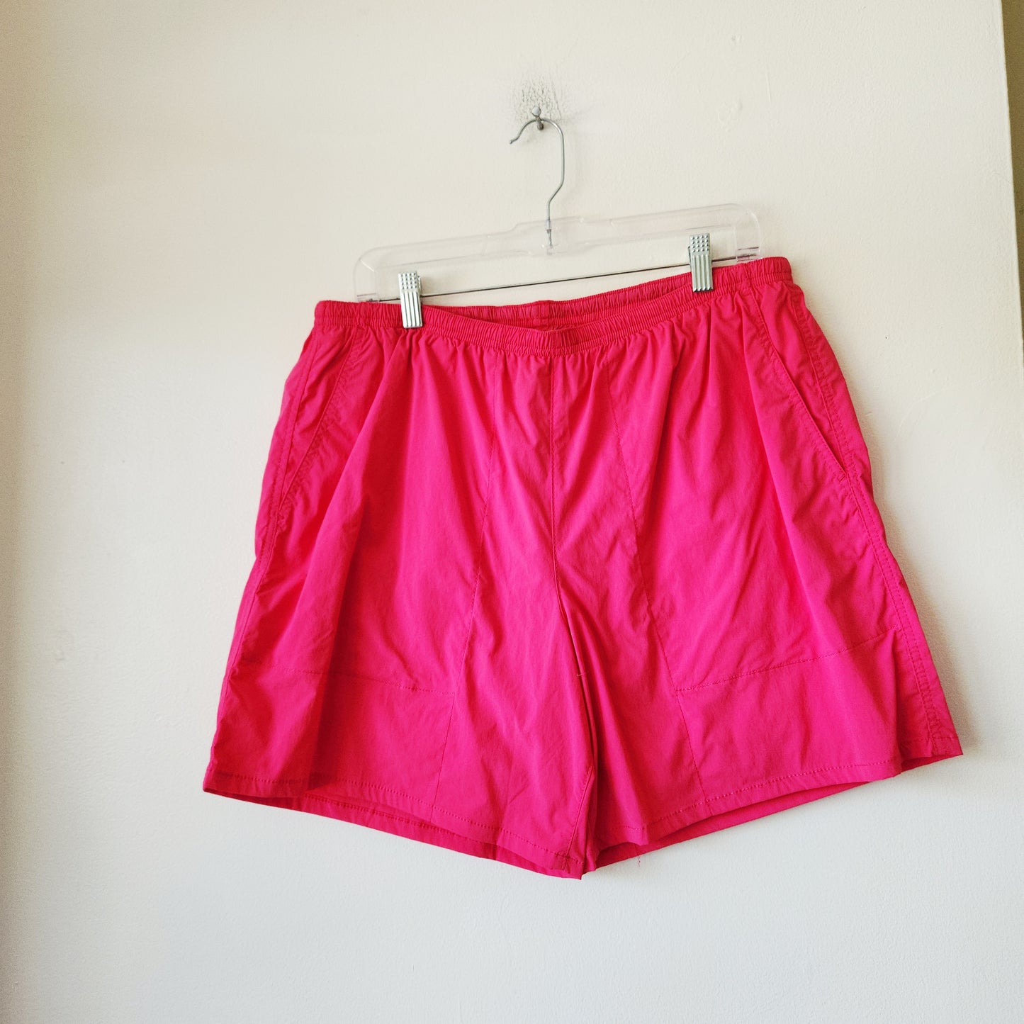 Lands' End Bright Pink Swim Trunks - size L 36/38