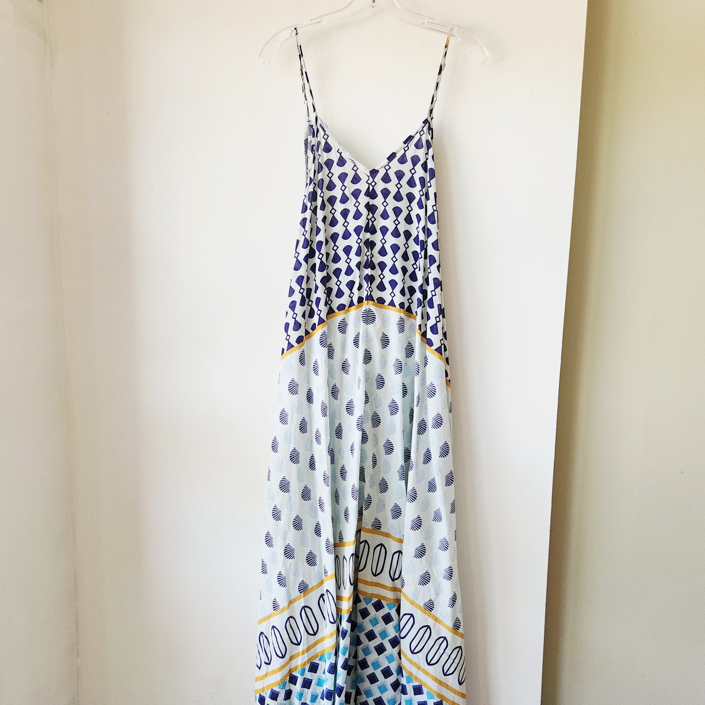 Haute Hippie Style 100% Cotton Flowy Maxi Dress - M