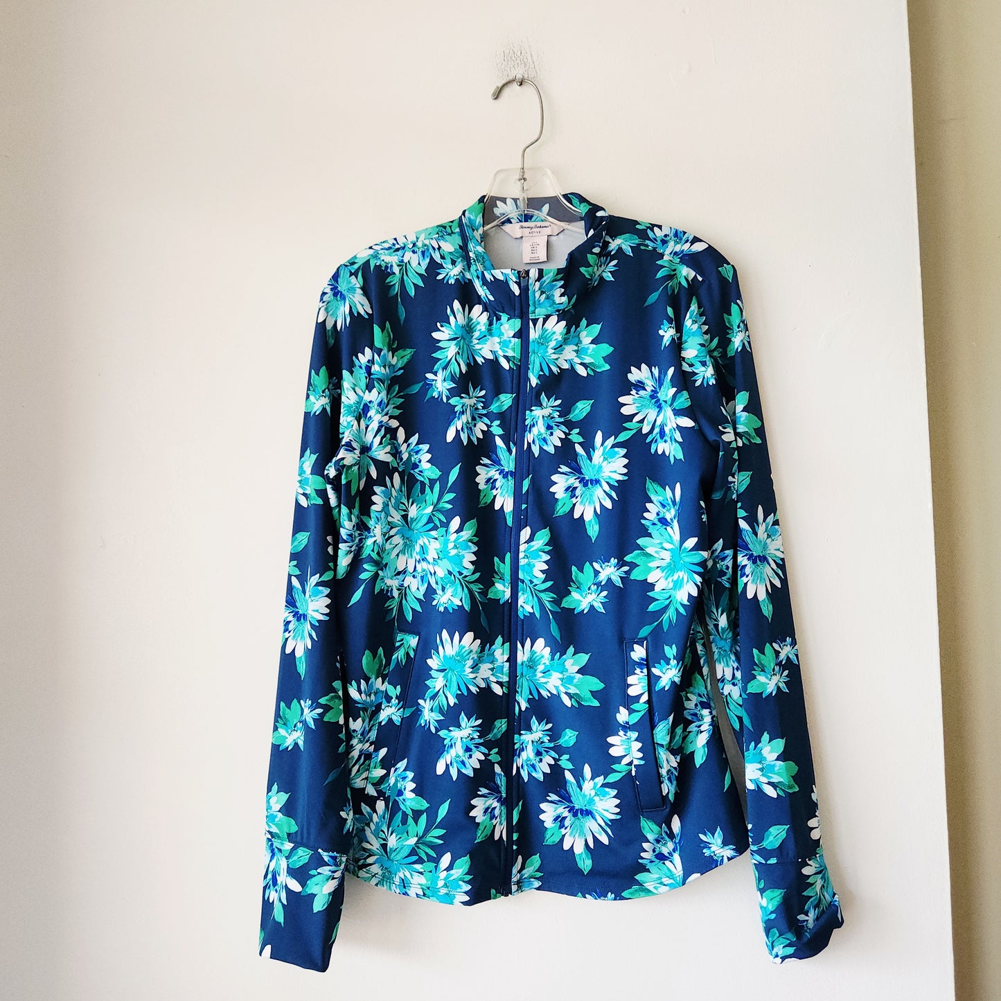 Tommy Bahama Active Zip Up Jacket with Pockets - L