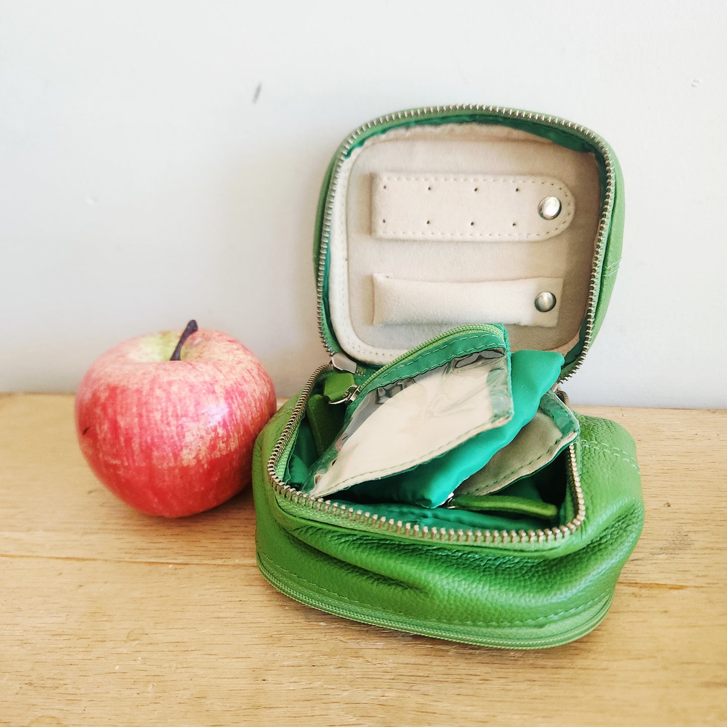 Zip Around Travel Jewelry Case