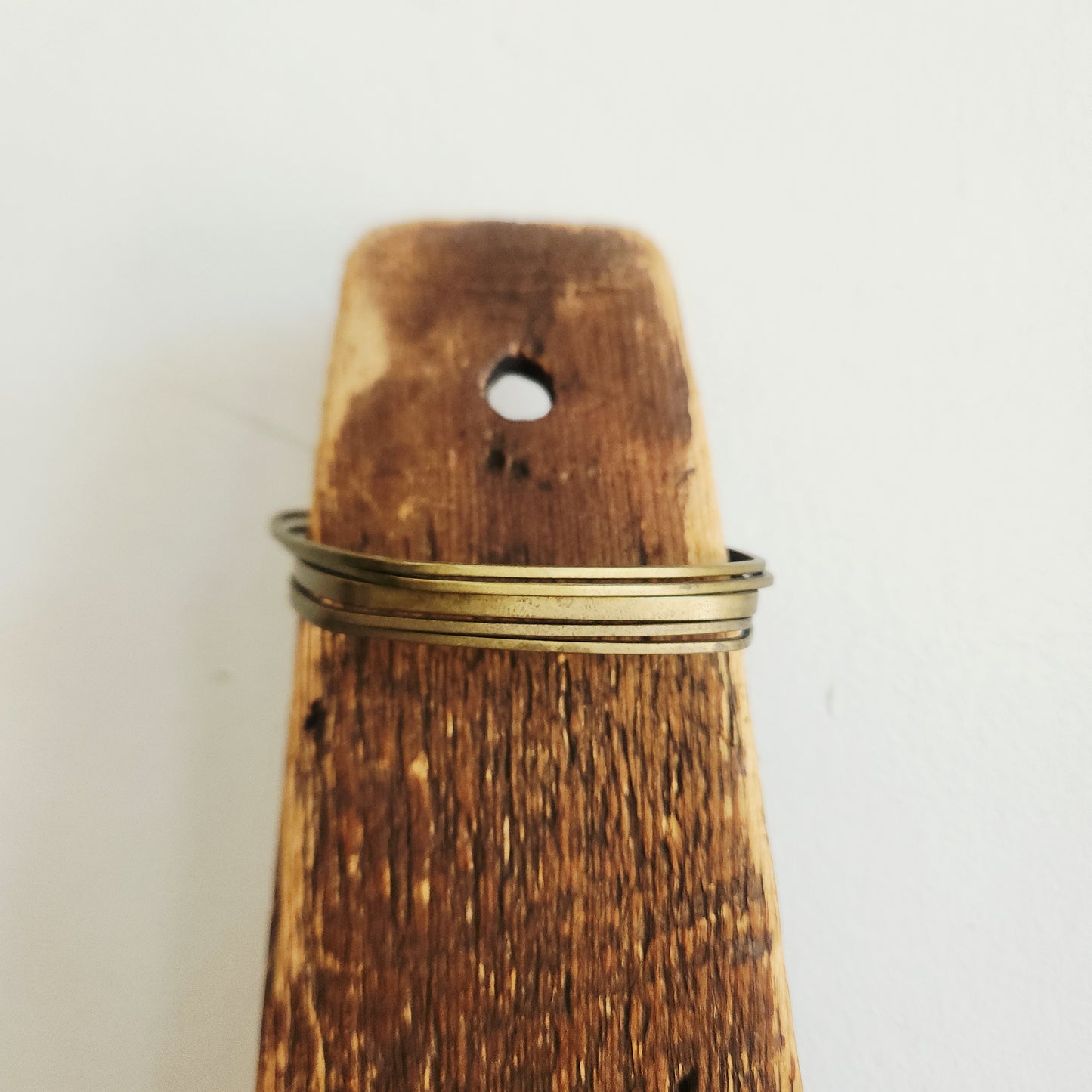 Slim Metal Bangles - Set of 5