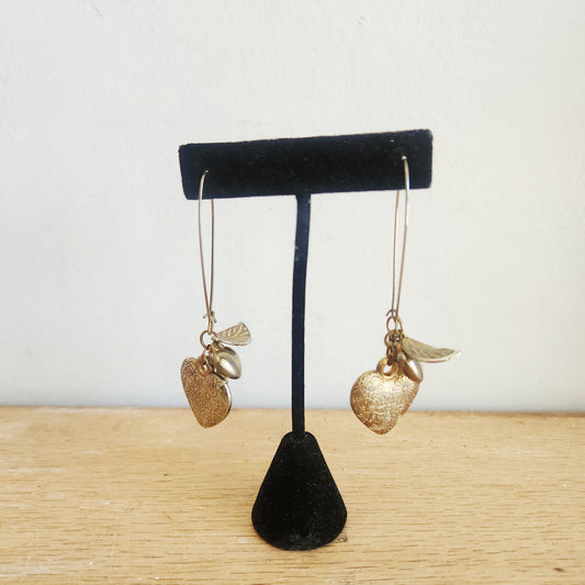 Heart Charms Earrings