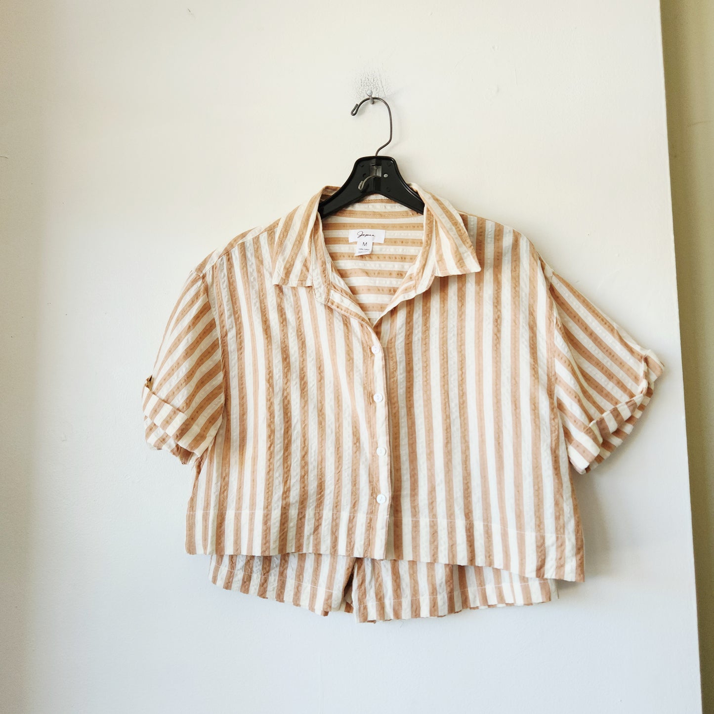 Japna 100% Cotton Striped Set - M