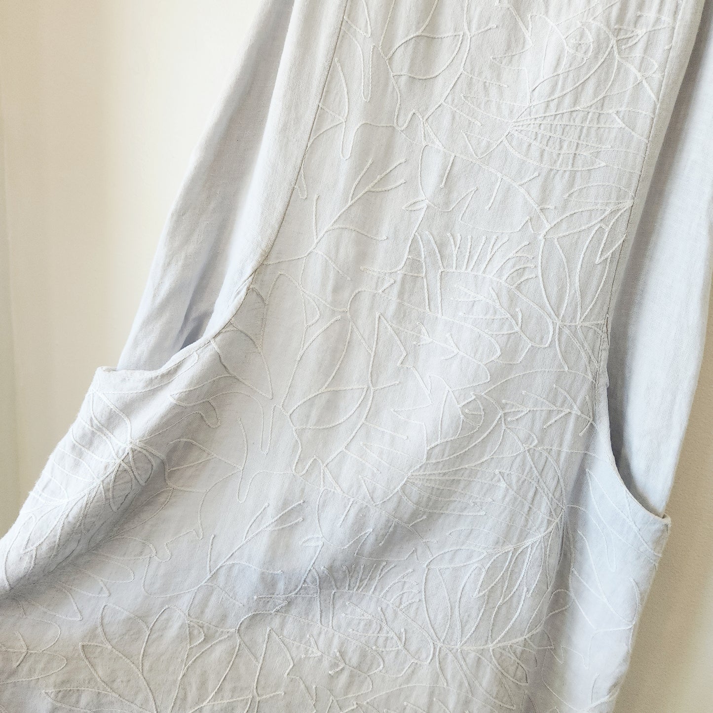 Tempo Paris 100% Linen Dress with Pockets - XL