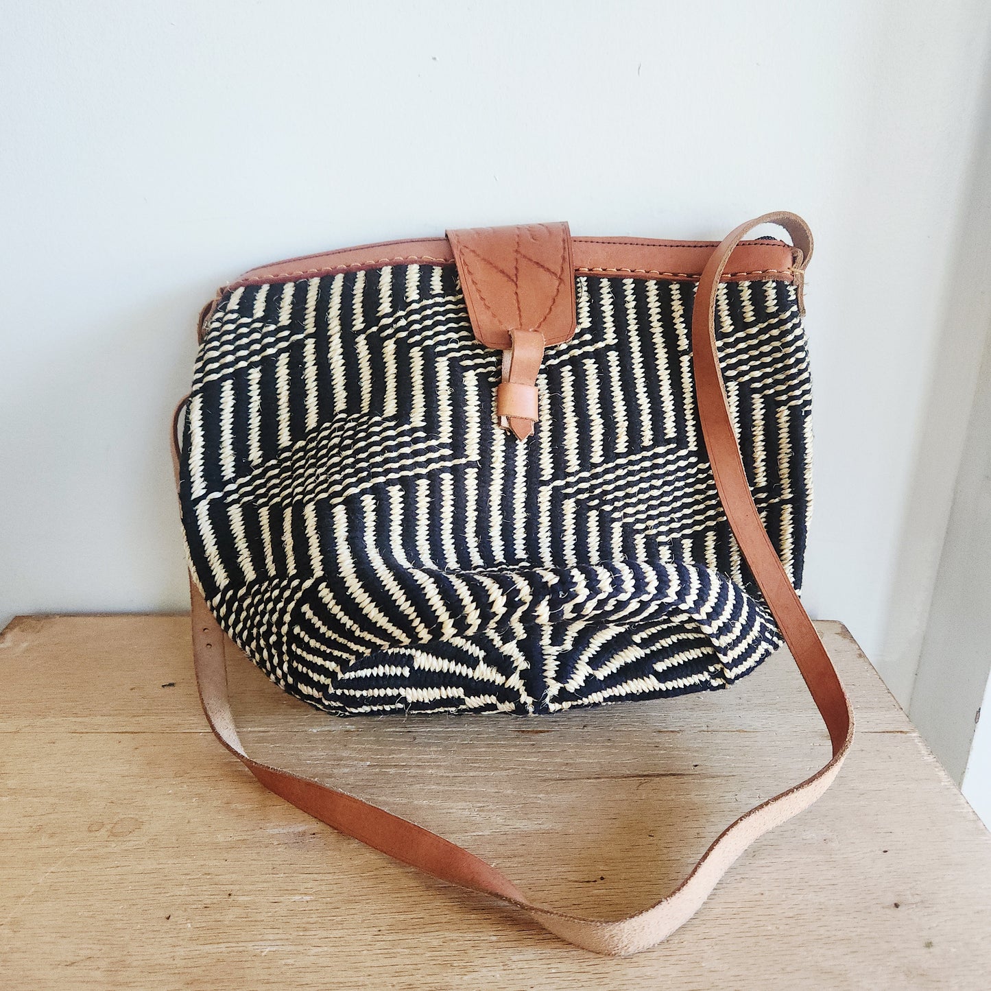 Woven Zip Top Bag