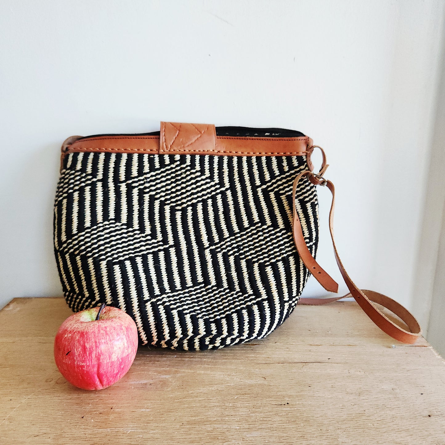 Woven Zip Top Bag