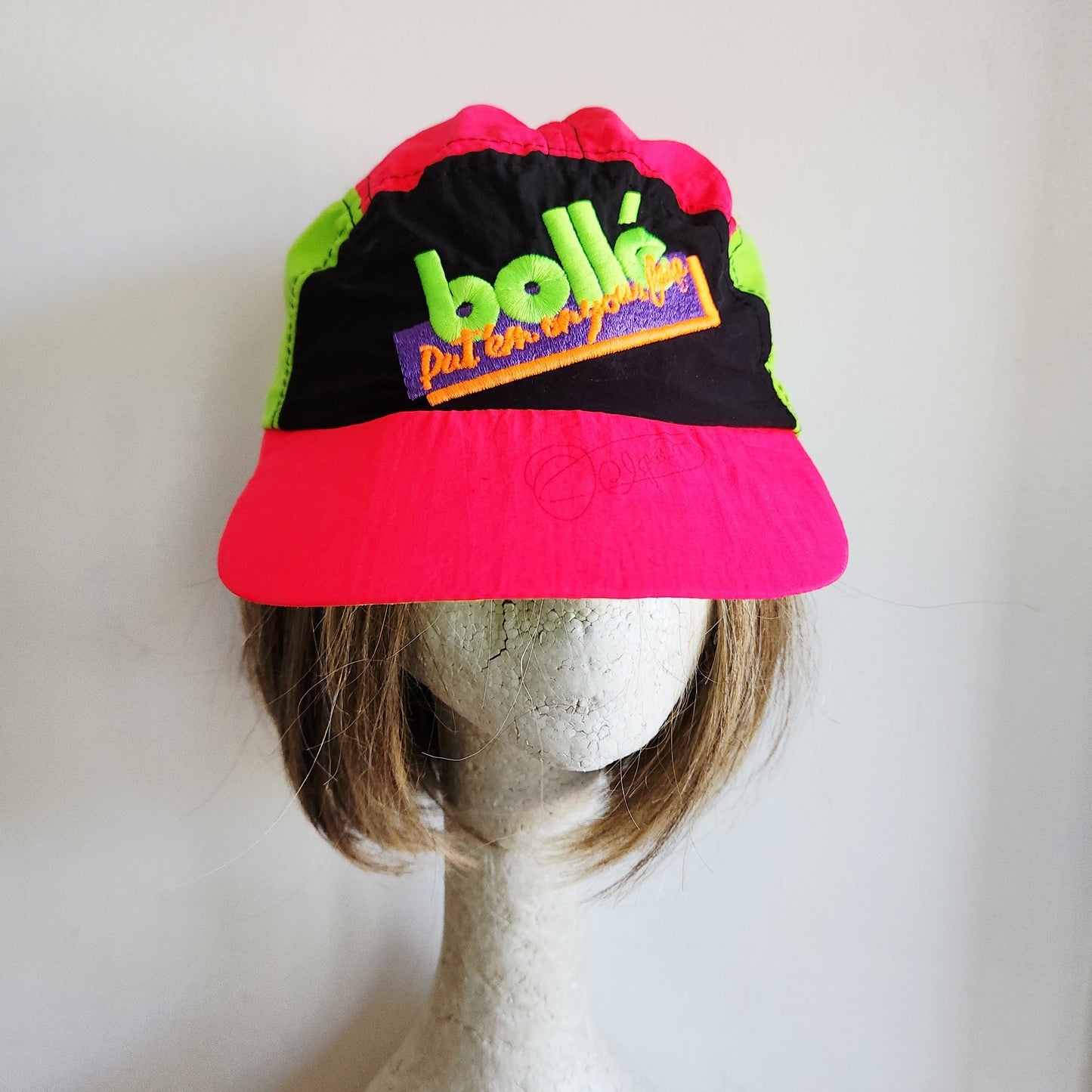 Vintage bollé Five Panel Hat - Signed