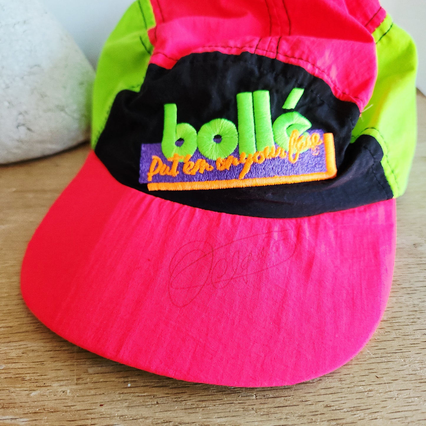 Vintage bollé Five Panel Hat - Signed