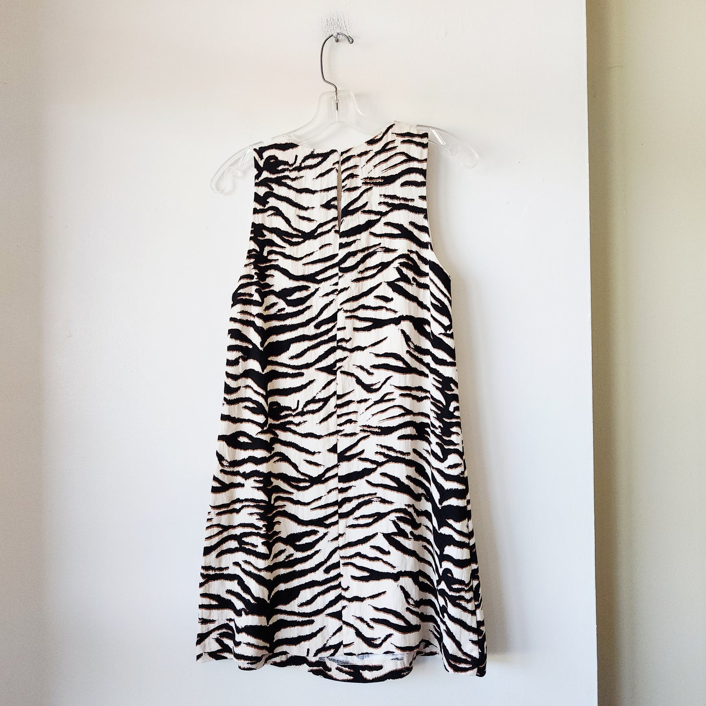 H&M Tiger Print Shift Dress - XS