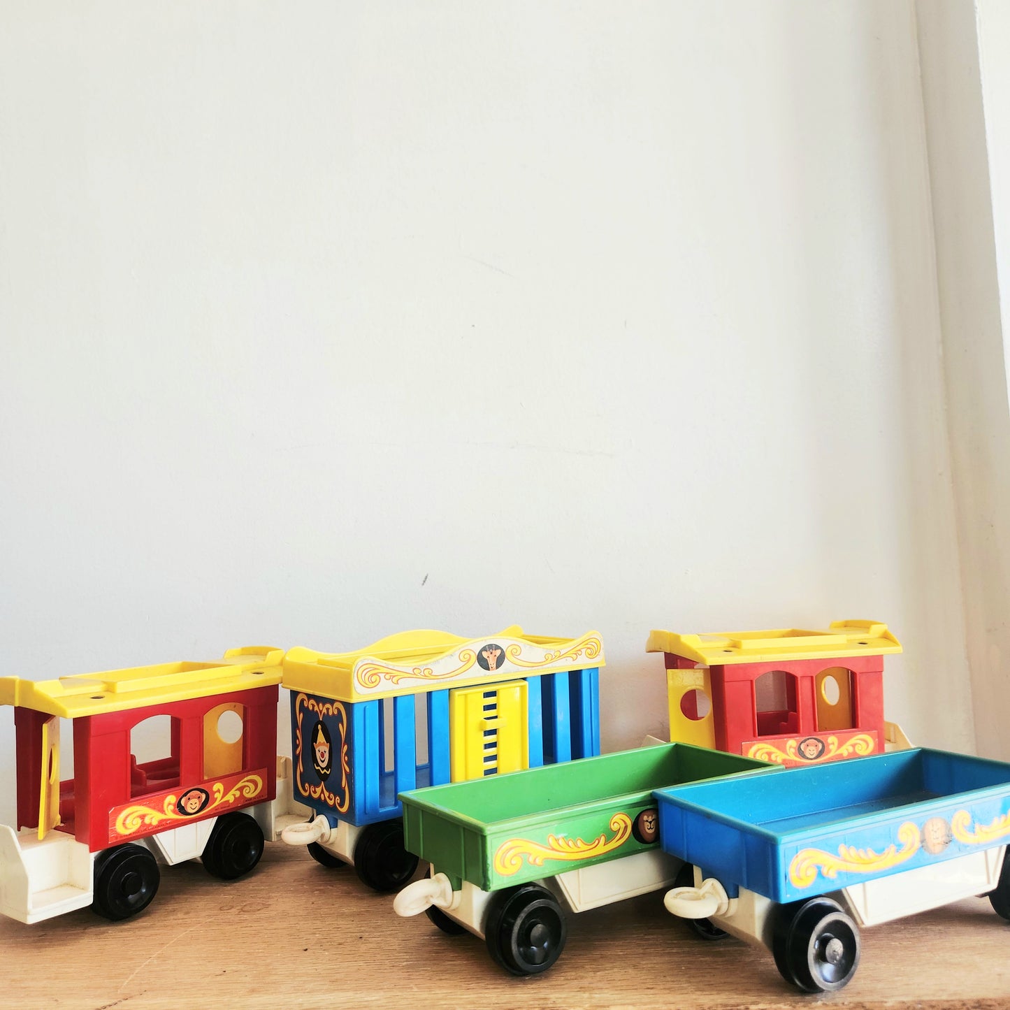Vintage 1970's Fisher-Price Little People Circus Train