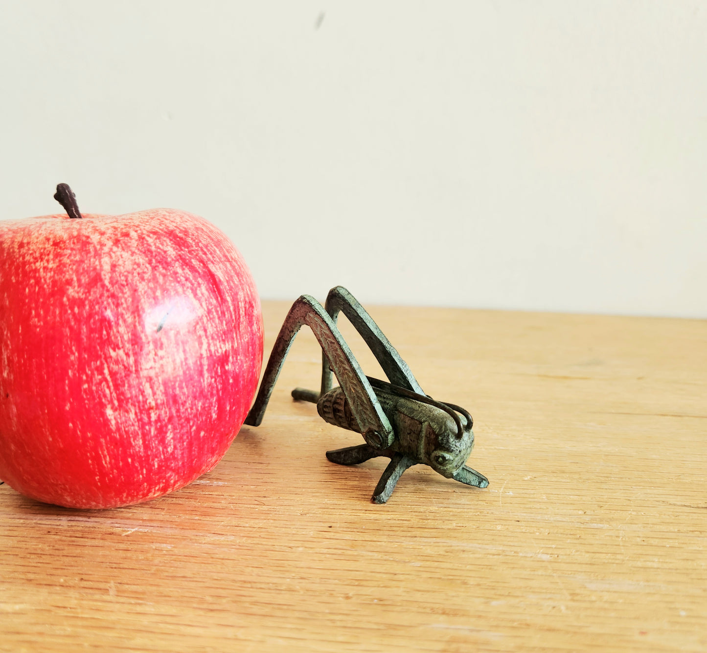 Vintage Solid Brass Cricket