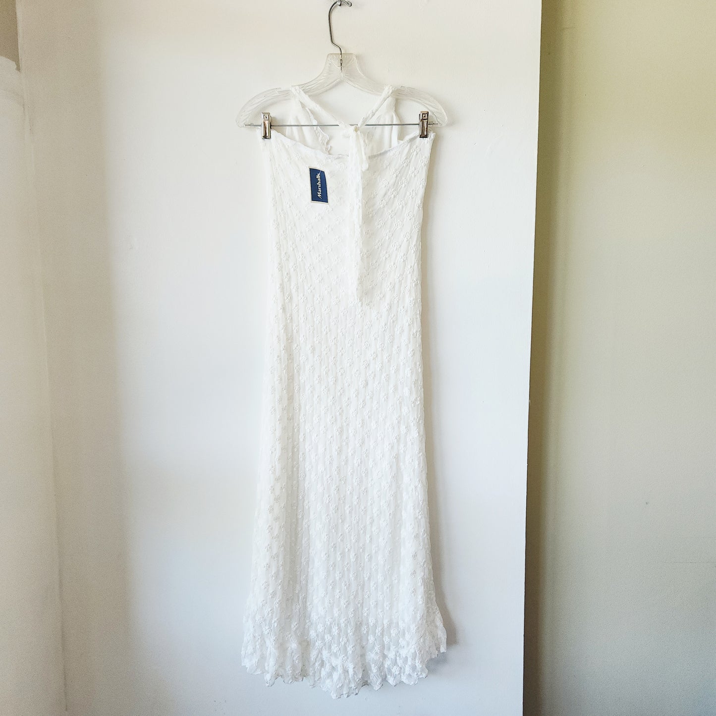 Kirious Lace Overlay Halter Dress - L - New
