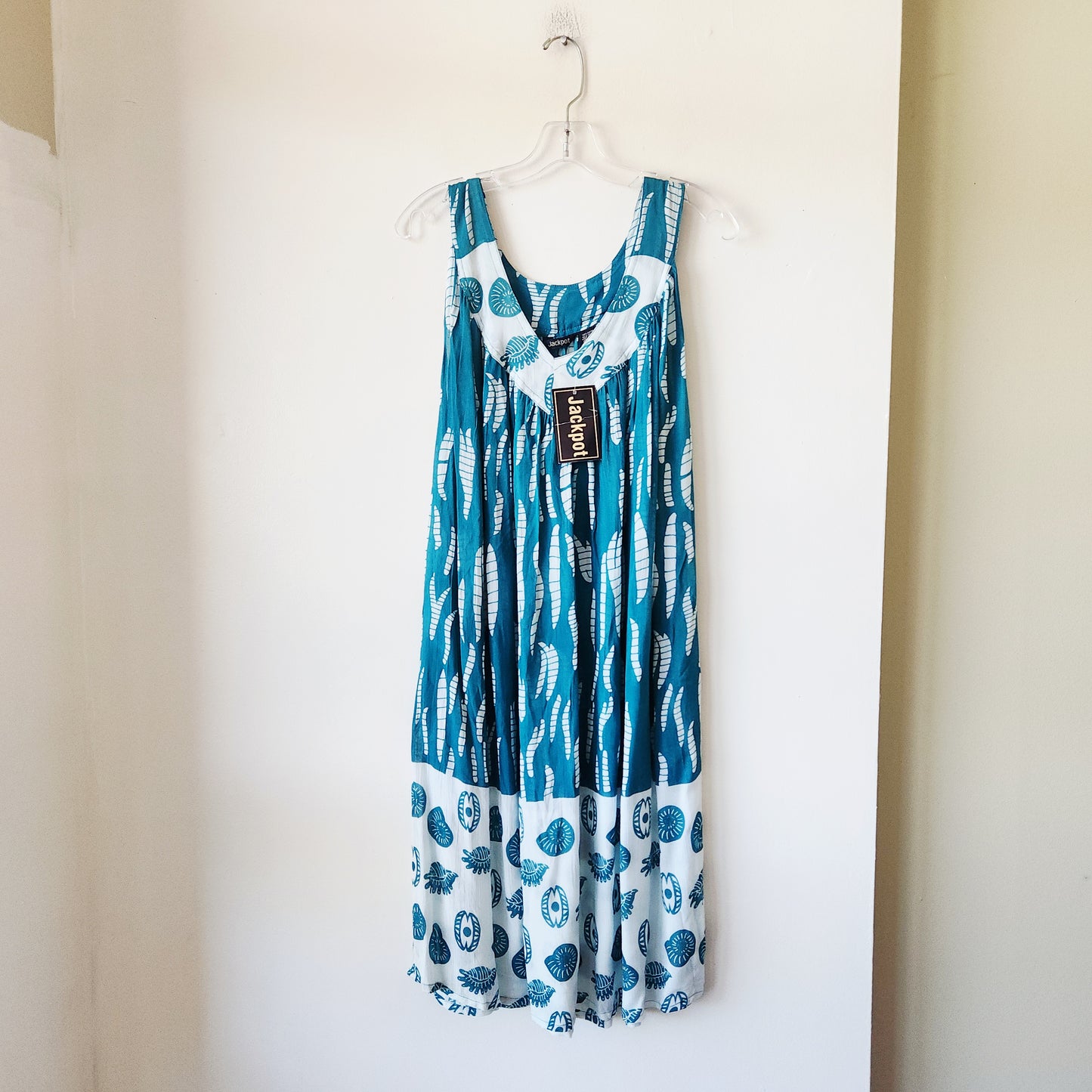 Jackpot Cover Up/Dress with Pockets - One Size - New