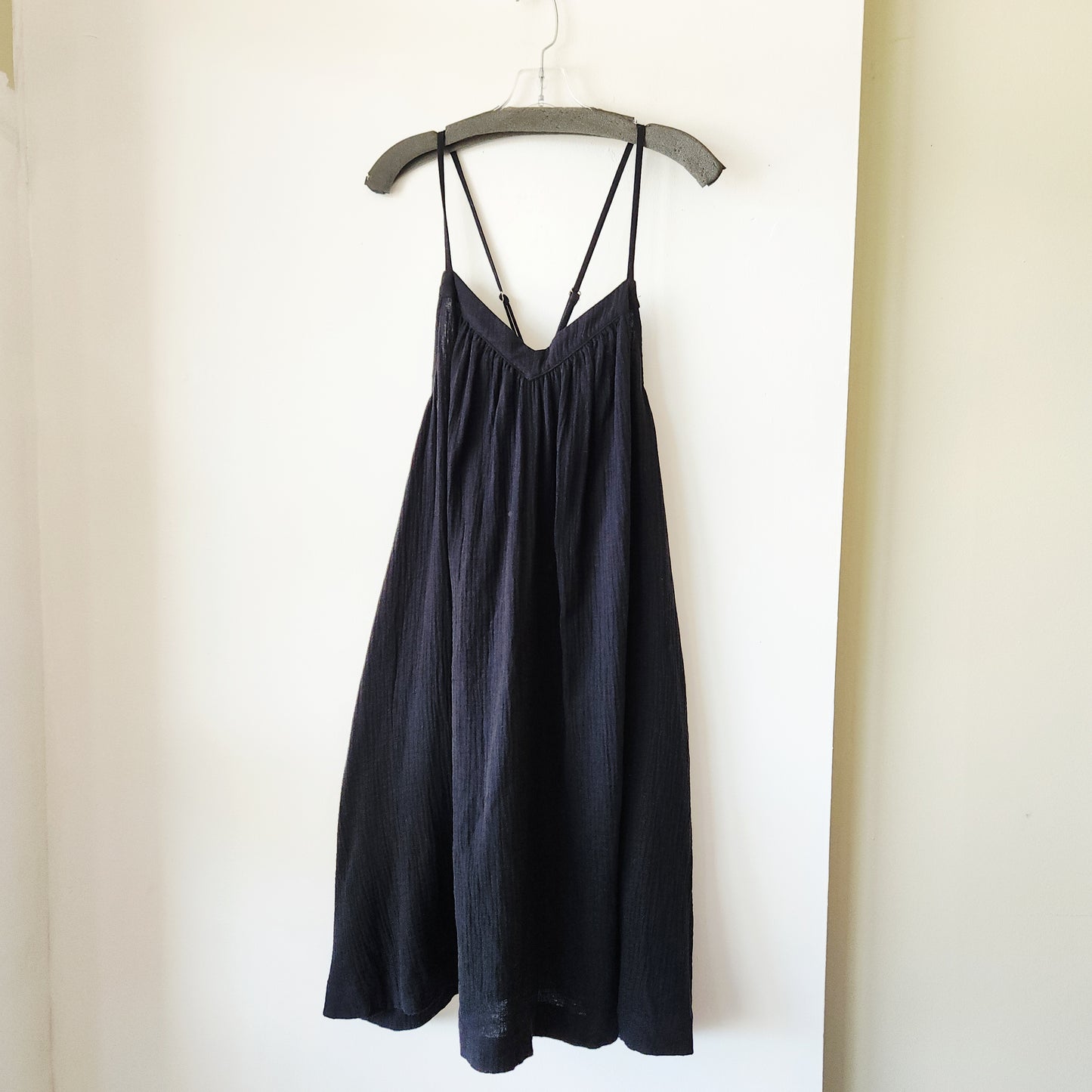 Ava + Viv 100% Cotton Gauzy Tunic with Criss Cross Back - 2X - New