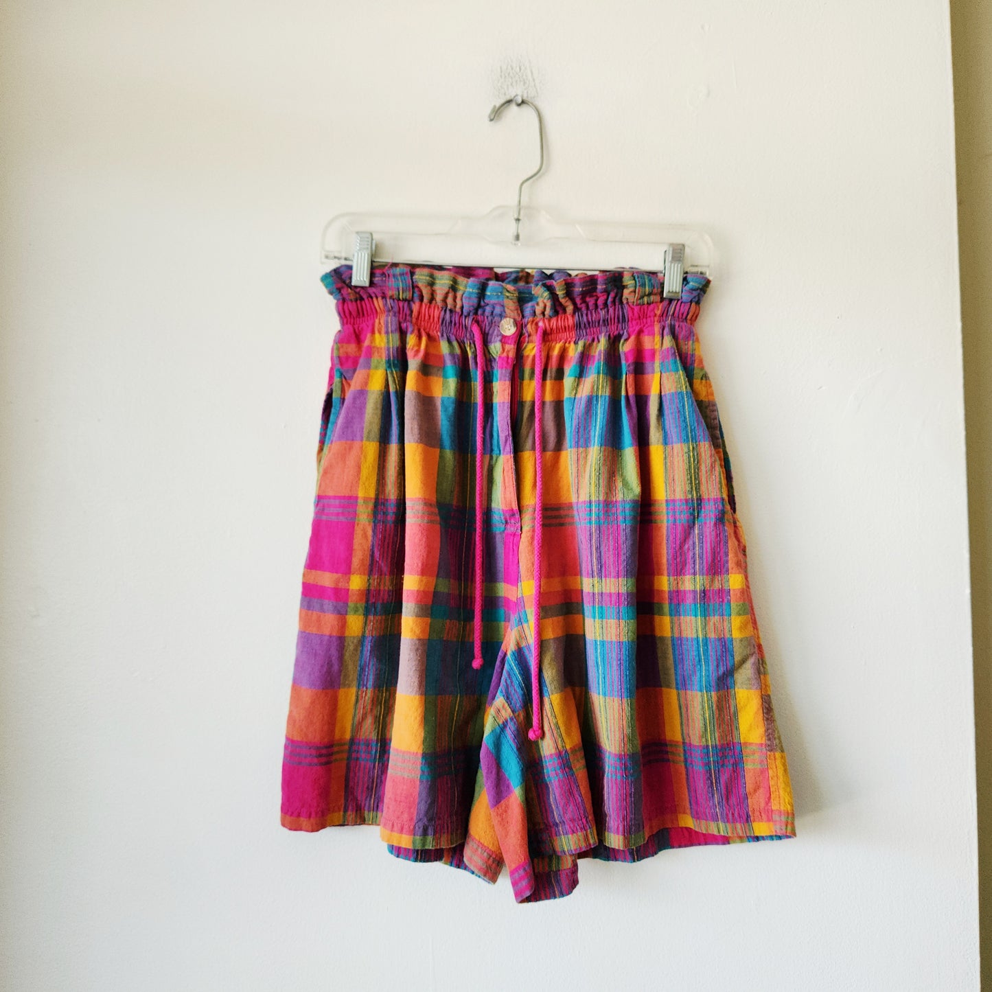 Krazy Kat 100% Cotton Paper Bag Waist Shorts - L