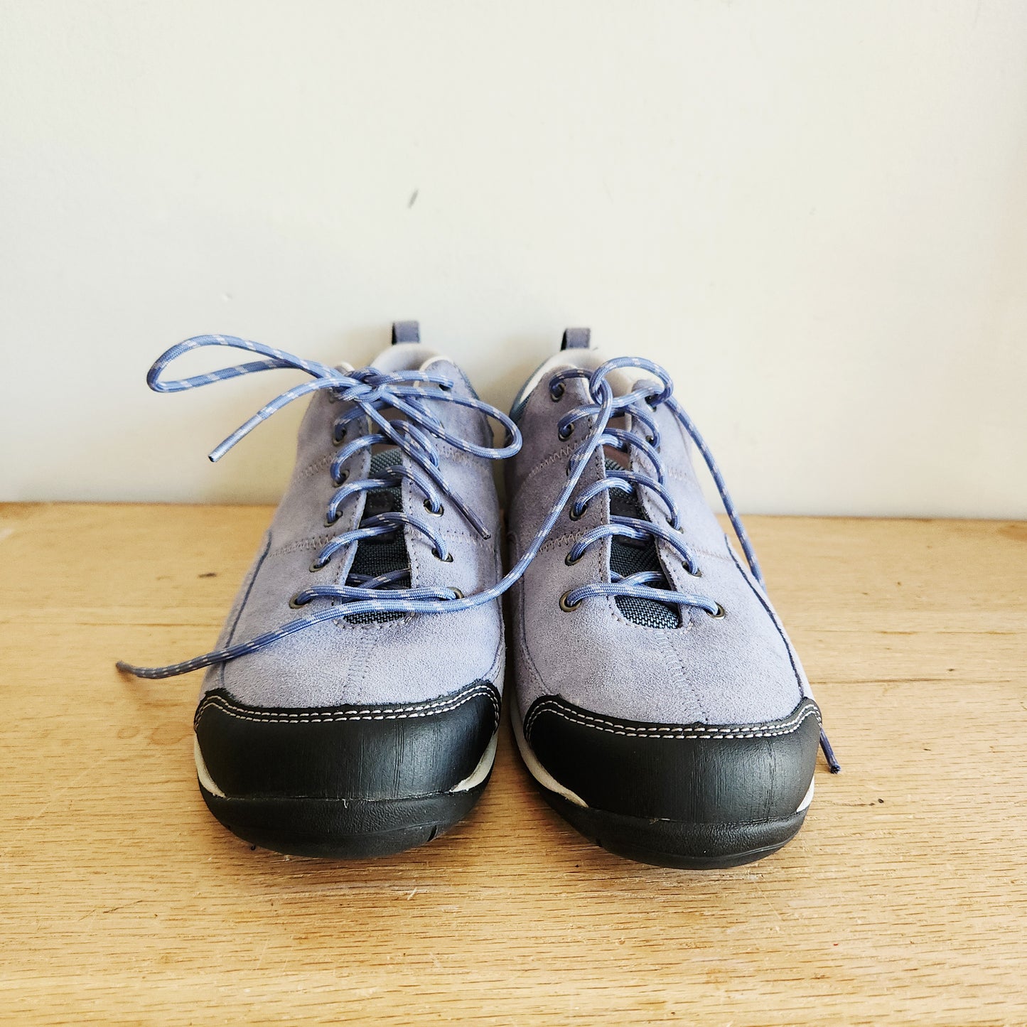 LL Bean Suede Lace Up Sneakers - size 9.5