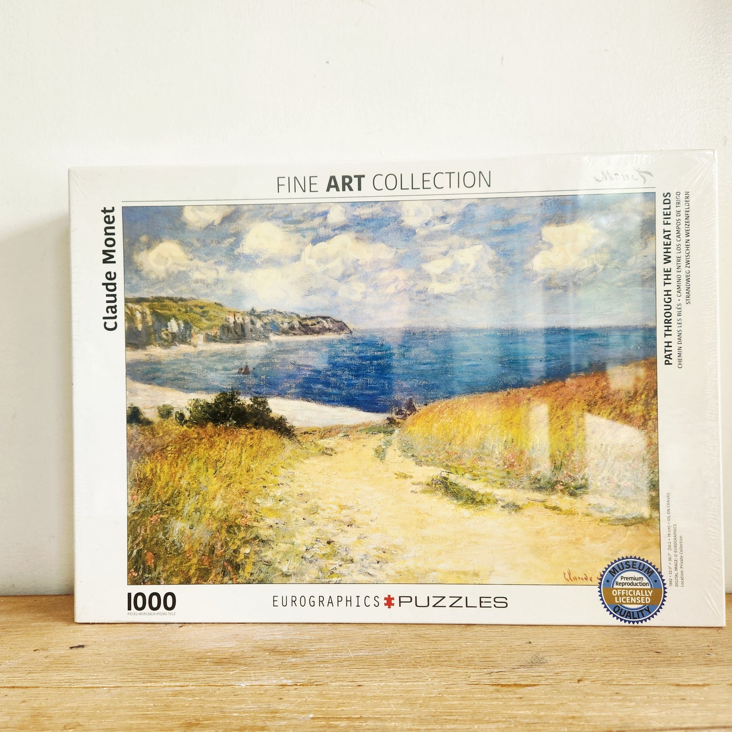 Fine Art Collection Claude Monet 1000 Piece Eurographics Puzzle NEW