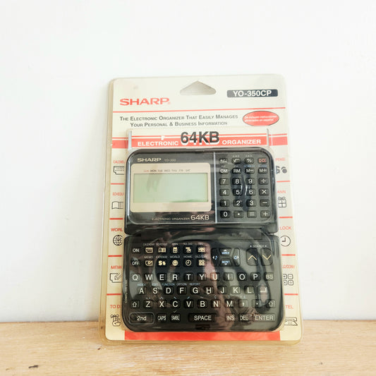 Vintage Sharp 64KB Electronic Schedule Organizer NEW