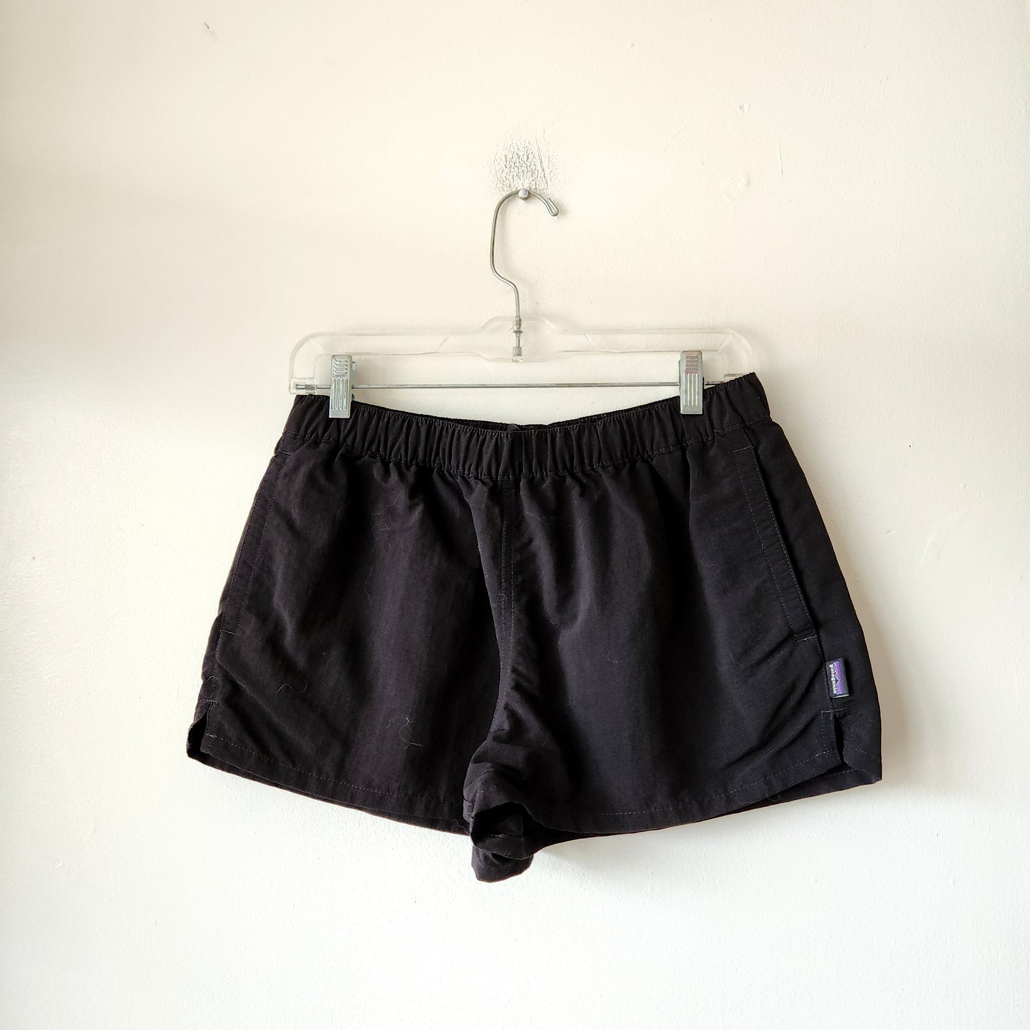 Patagonia Black Drawstring Swim/Active Shorts - M