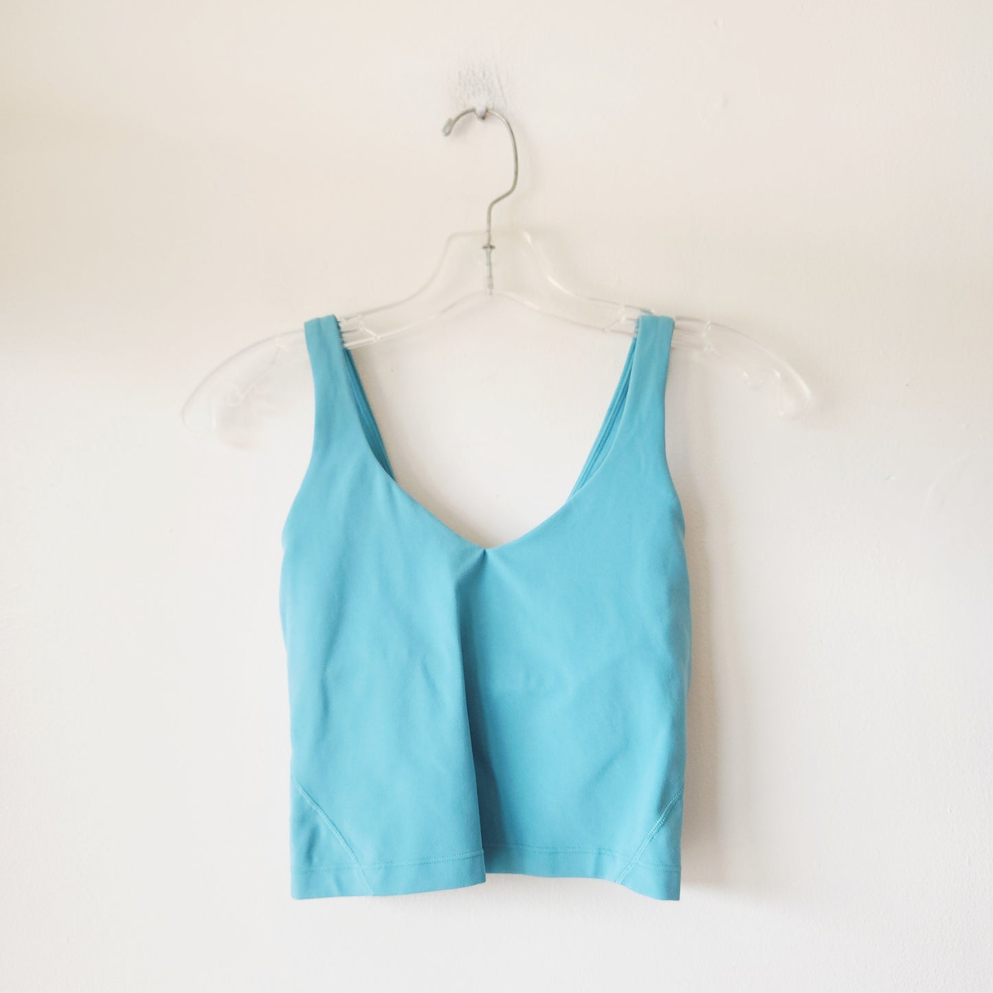 Lululemon Teal Long Line Sports Bra/Top - approx XS