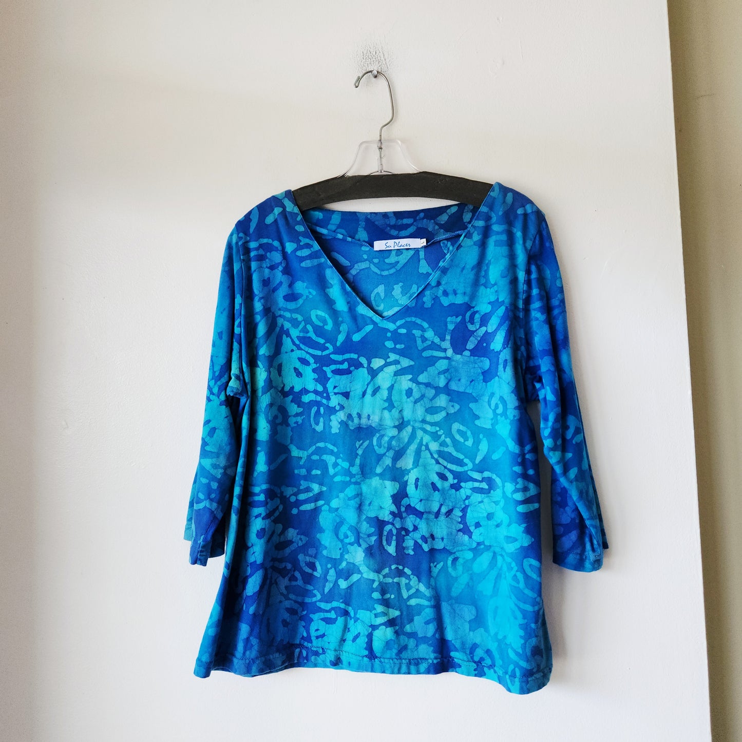 Ser Placer Batik Dyed Top - L