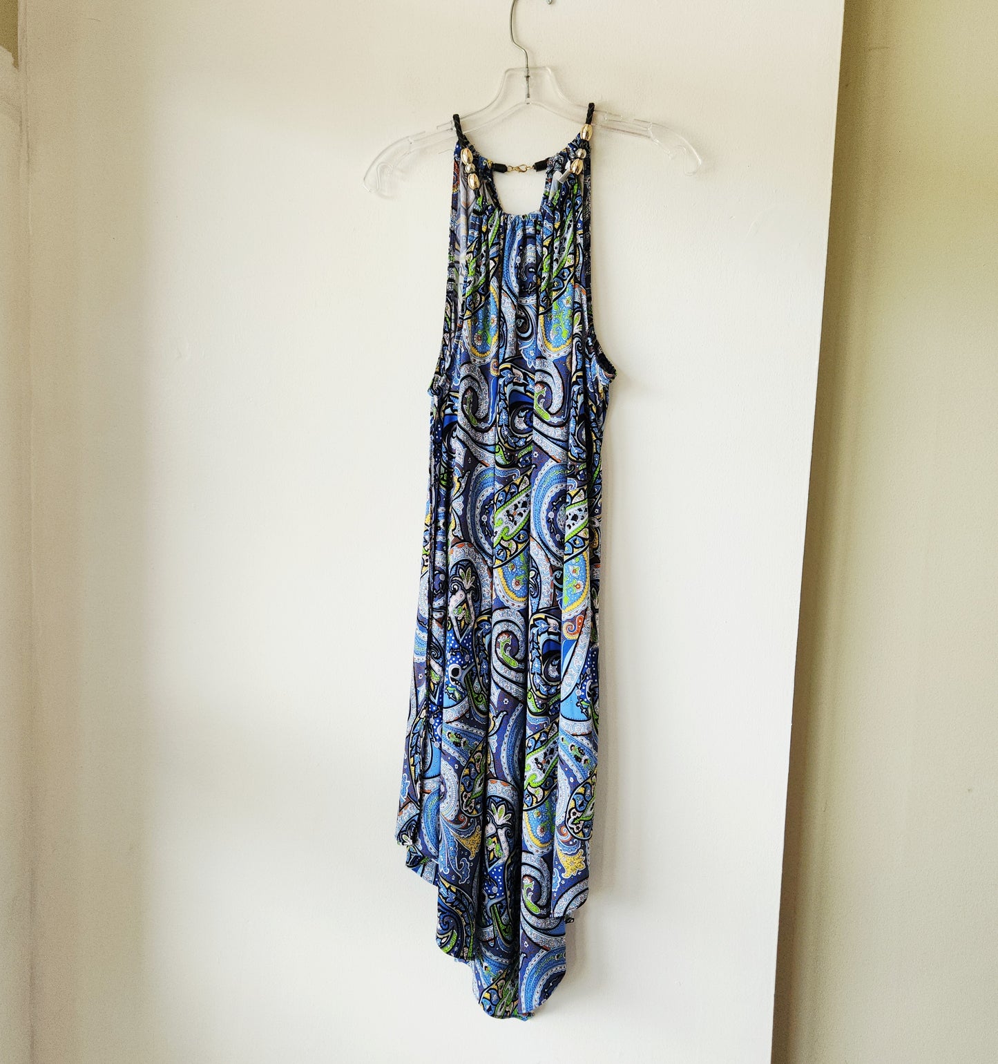 Westport Handkerchief Hem Dress with Beaded Neckline - 2X