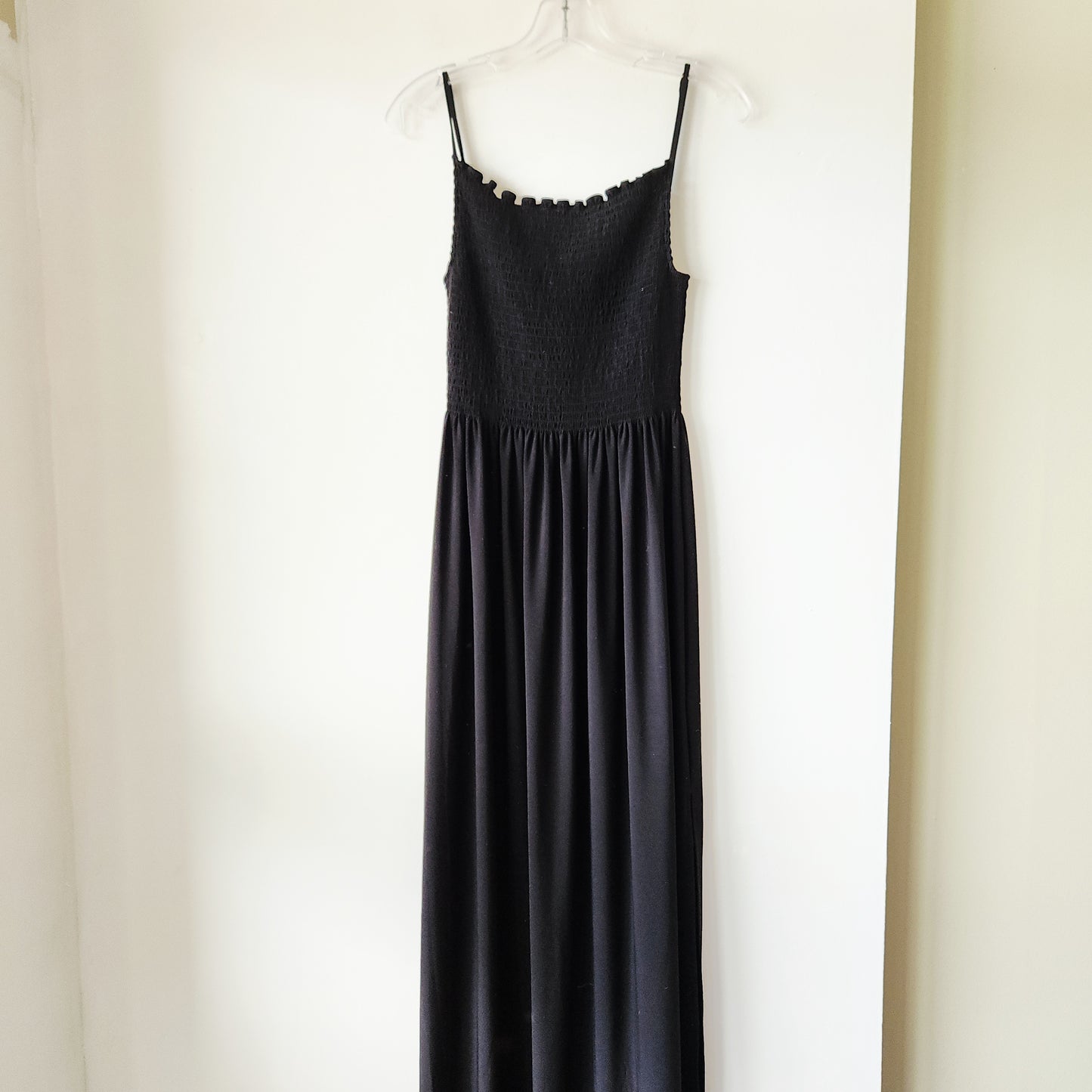 Hill House Nap Dress Smocked Maxi Dress - L