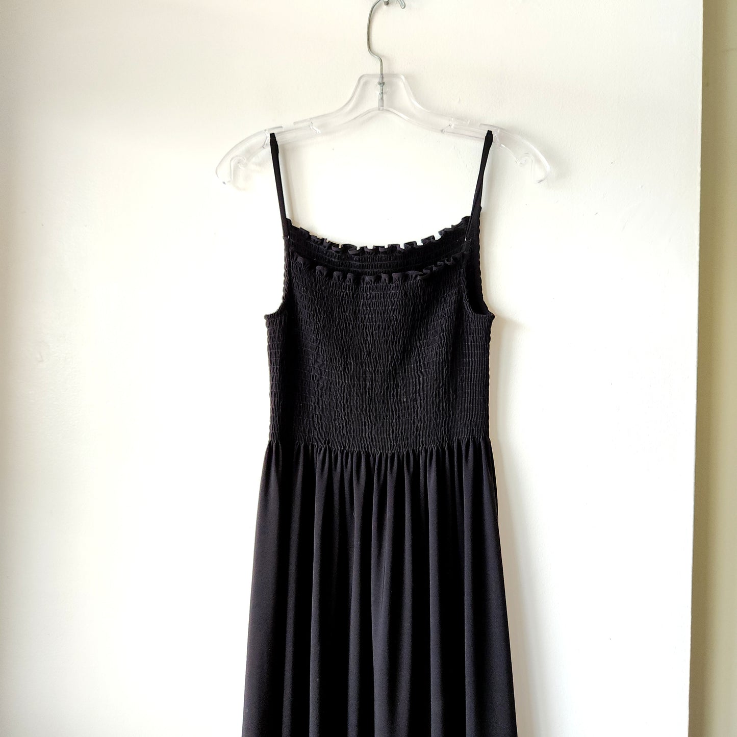Hill House Nap Dress Smocked Maxi Dress - L