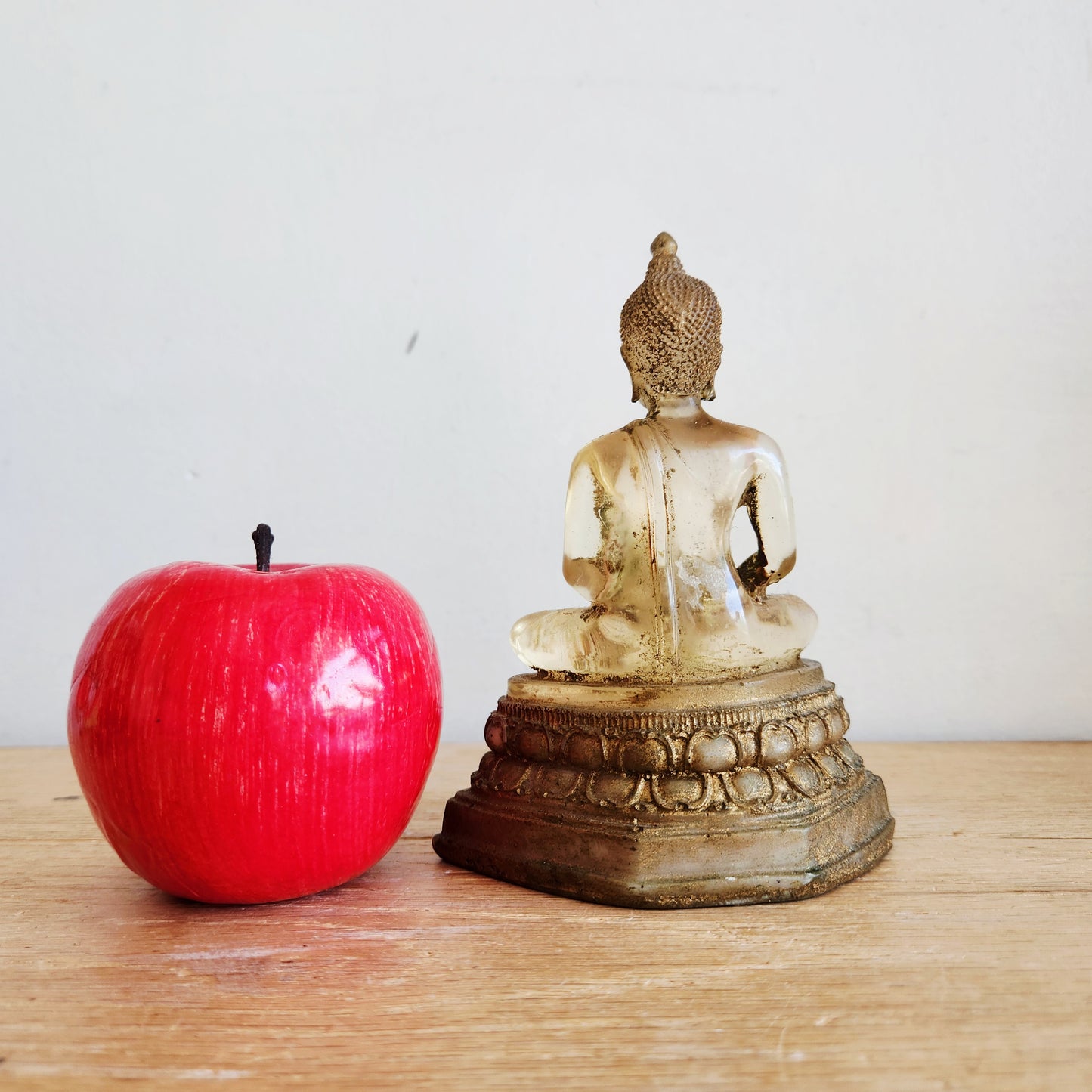 Vintage Buddha Statue Lucite