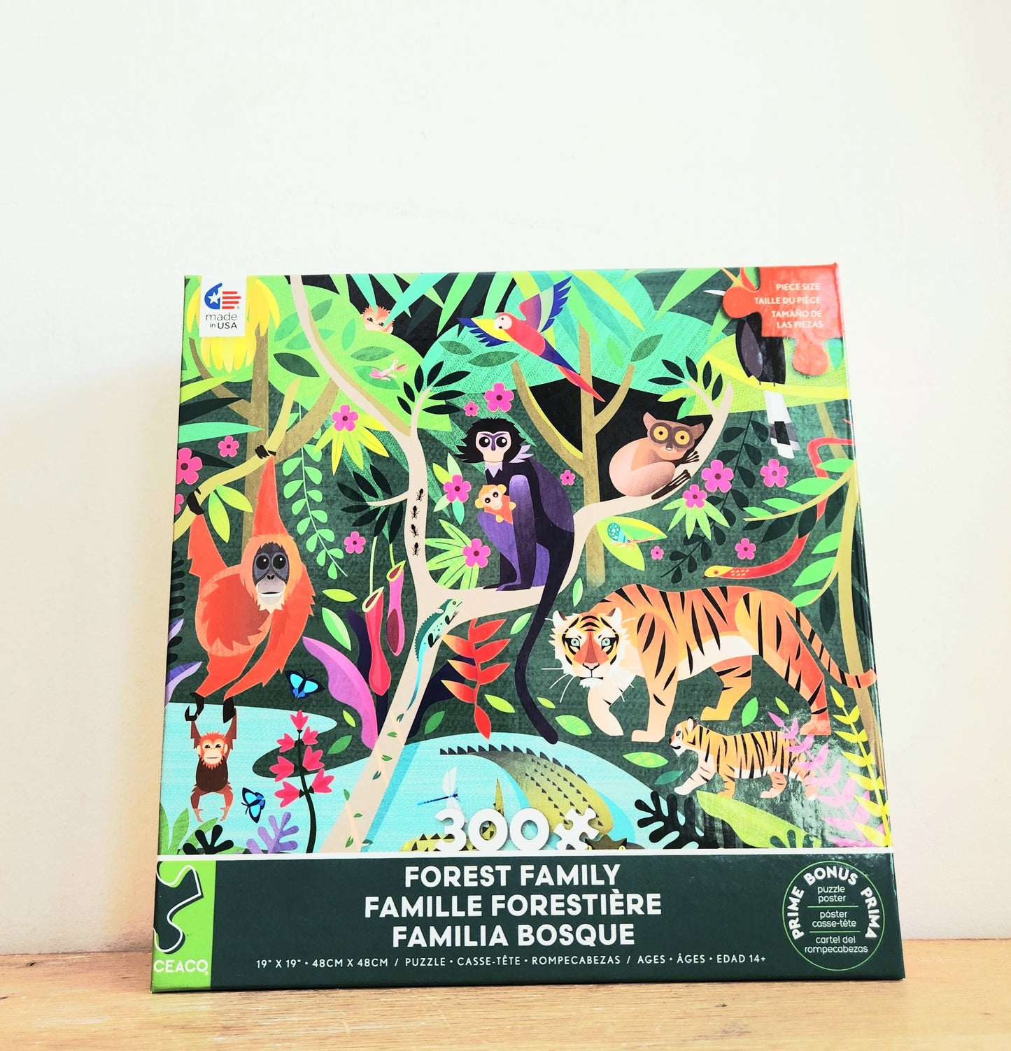 Ceaco 300 Piece Puzzle Forest Family