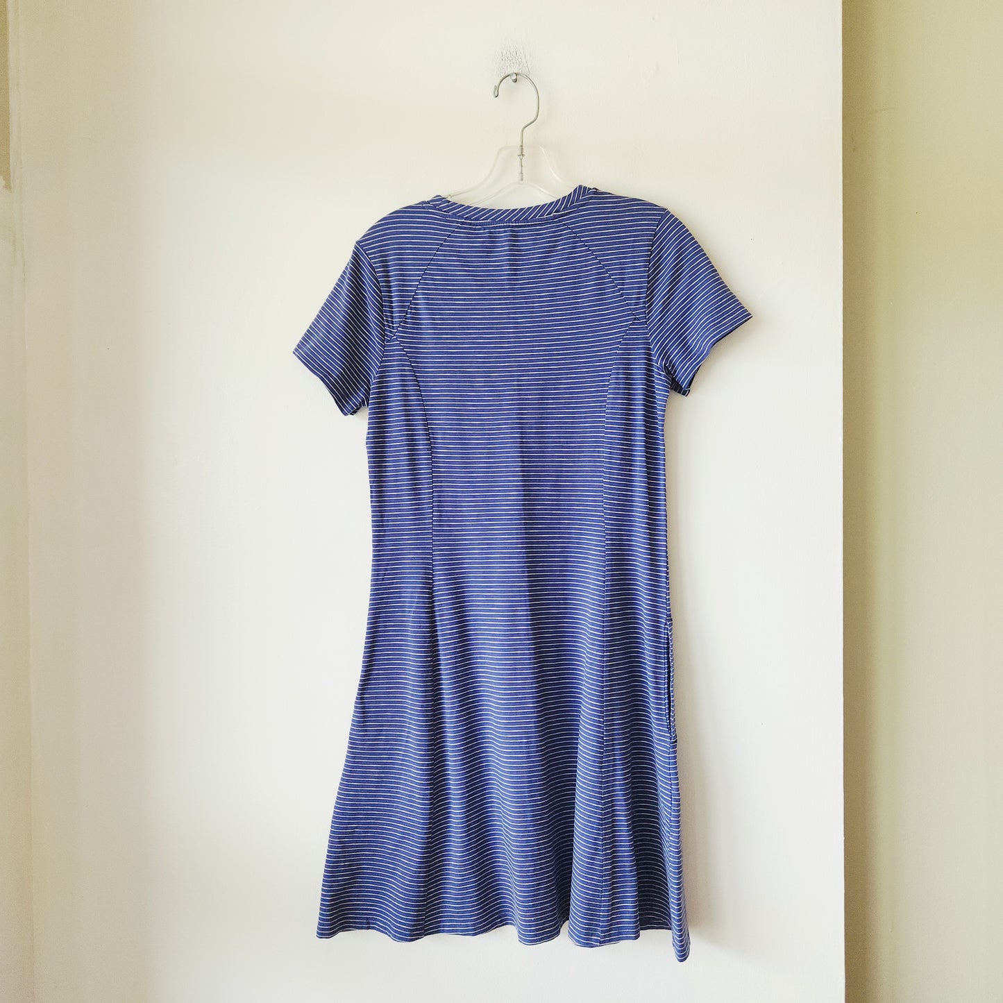 Toad & Co Organic Cotton Striped Jersey Dress - S