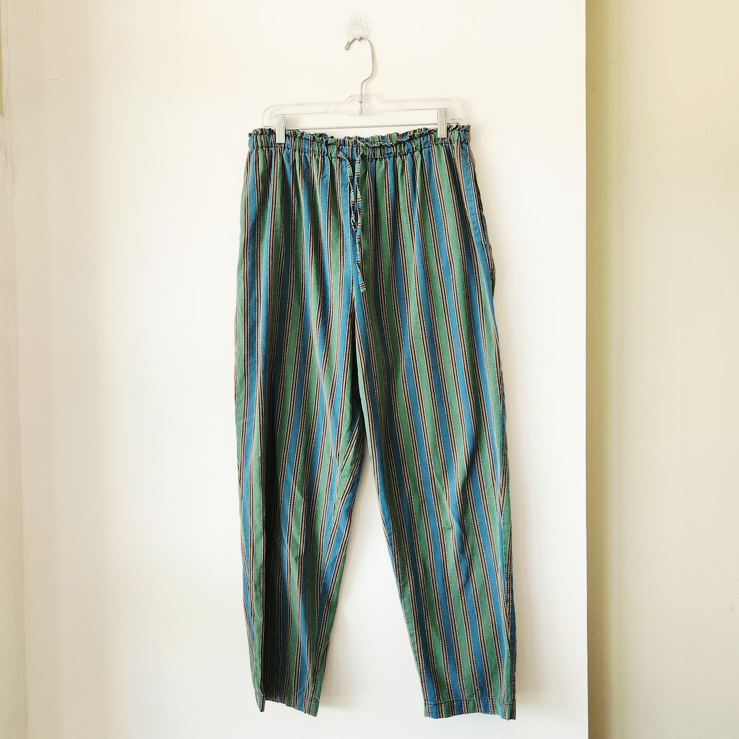 LL Bean 100% Cotton Drawstring Pants - L