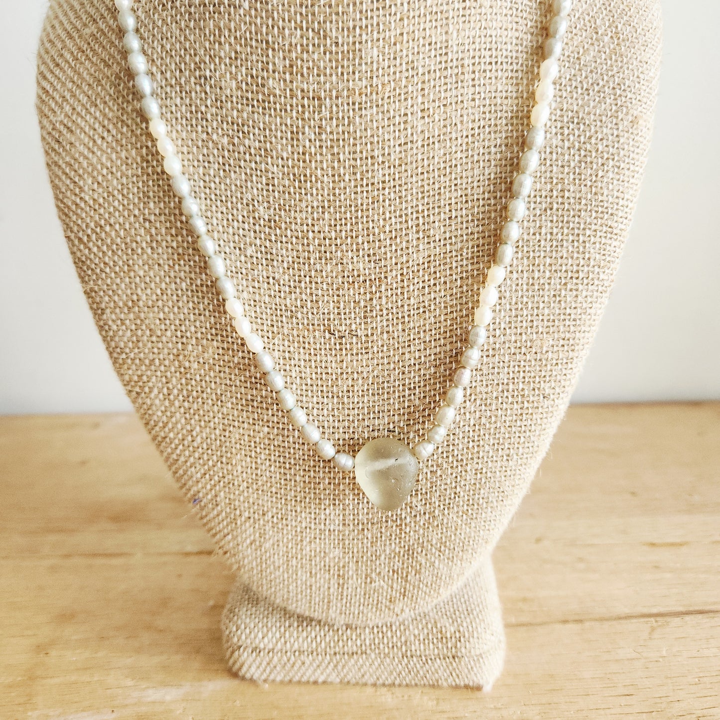 Seed Pearl Accent Necklace