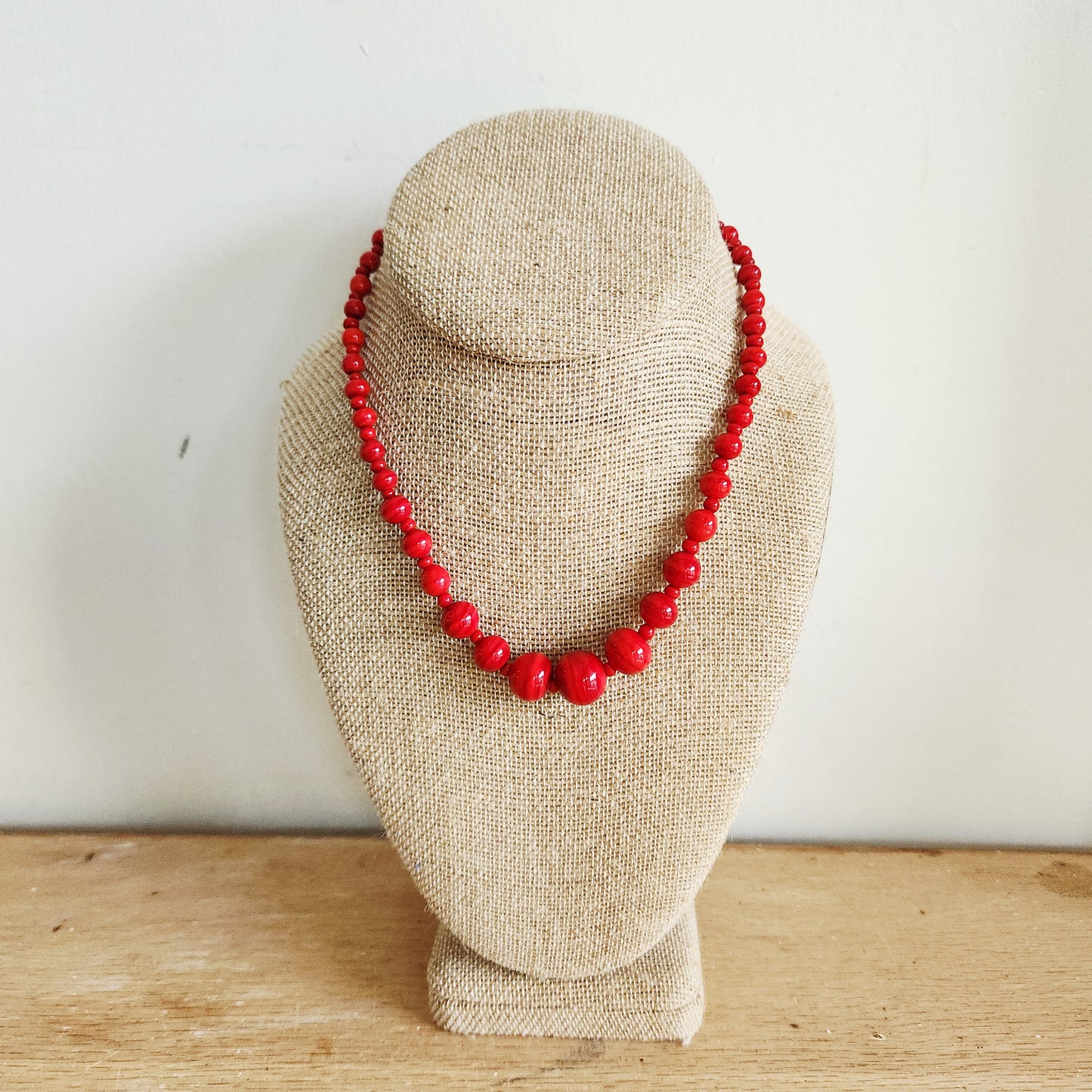 Red Bead Necklace