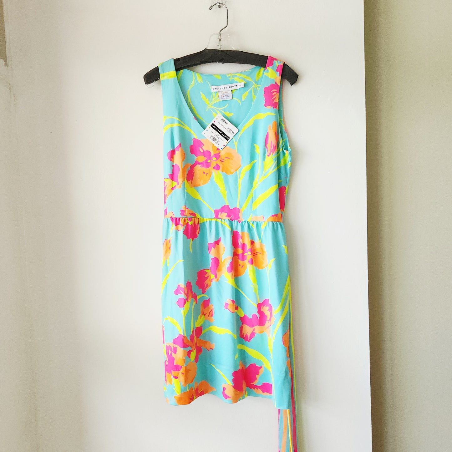 Gretchen Scott Date Night Dress with Sash Belt - L - New