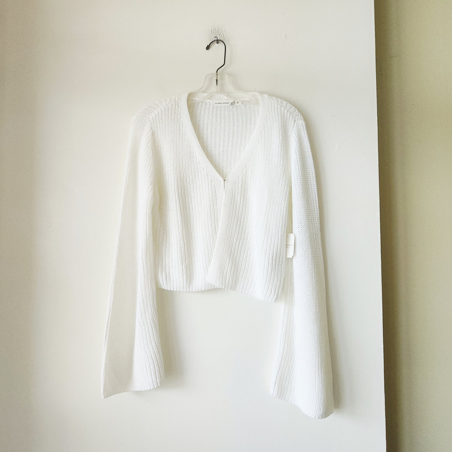 Alter'd State Knit Cardigan with Bell Sleeves - M - New
