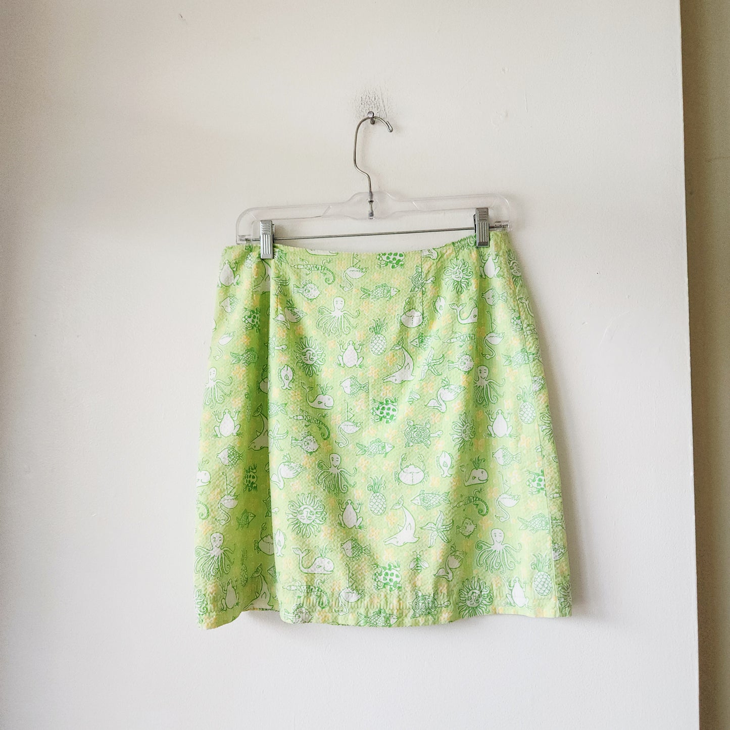 Lilly Pulitzer Sea Life Motif Skirt - size 8