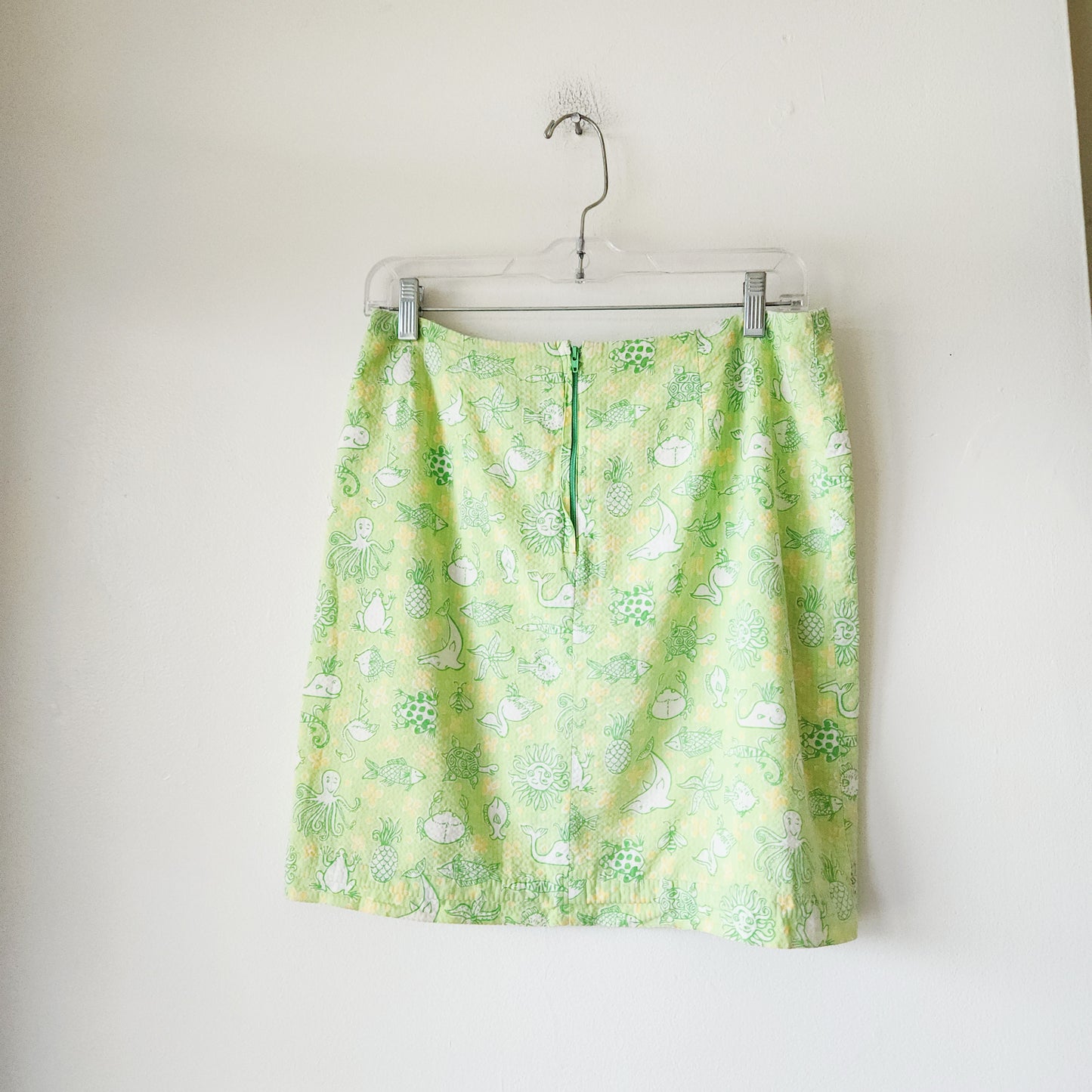 Lilly Pulitzer Sea Life Motif Skirt - size 8