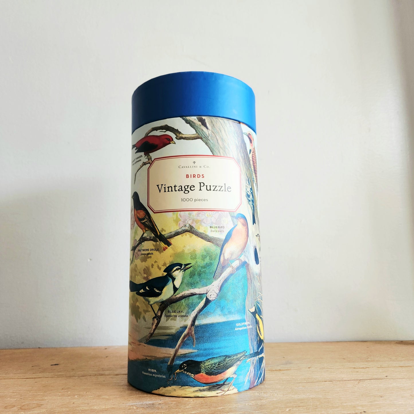 Cavallini Audubon Birds Vintage Puzzle 1000 Pieces