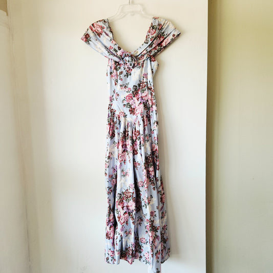 Vintage Robbie Bee 100% Cotton Party Dress - size 6 - New