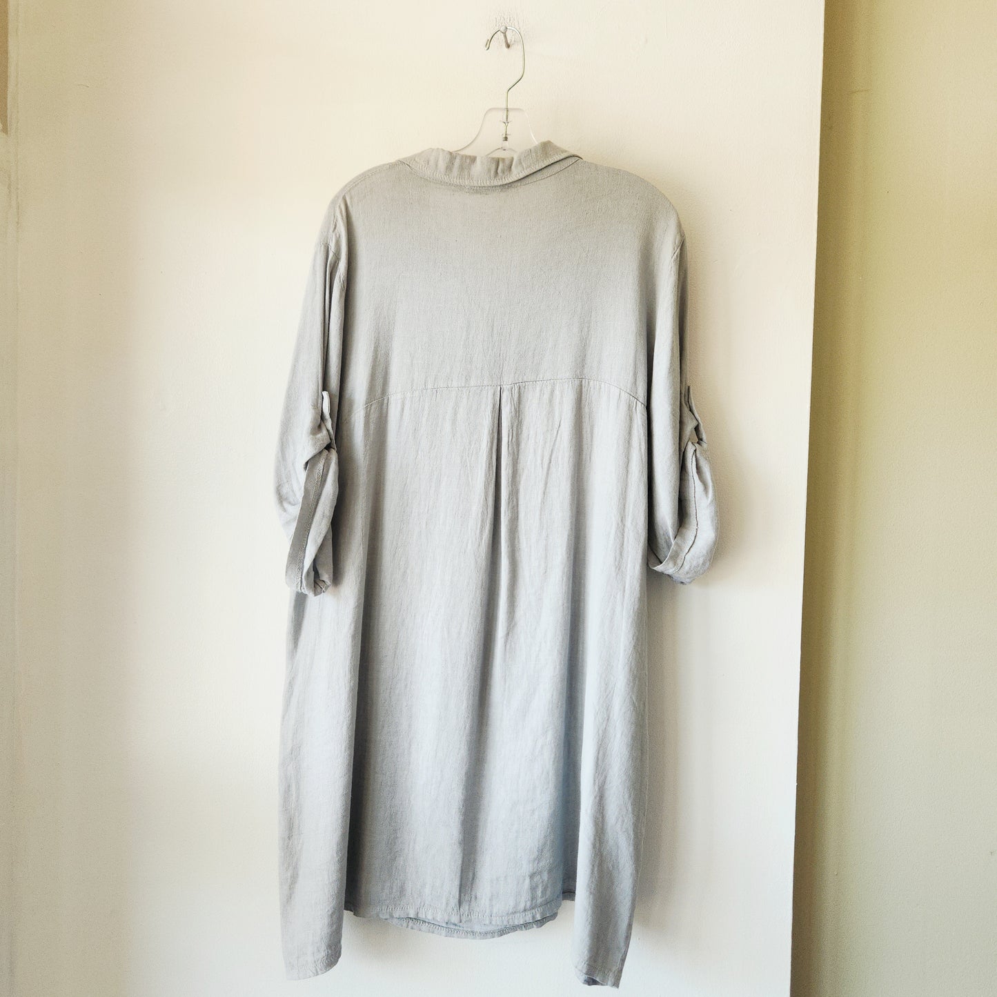 Elena Baldi 100% Linen Tunic Dress - XL - New