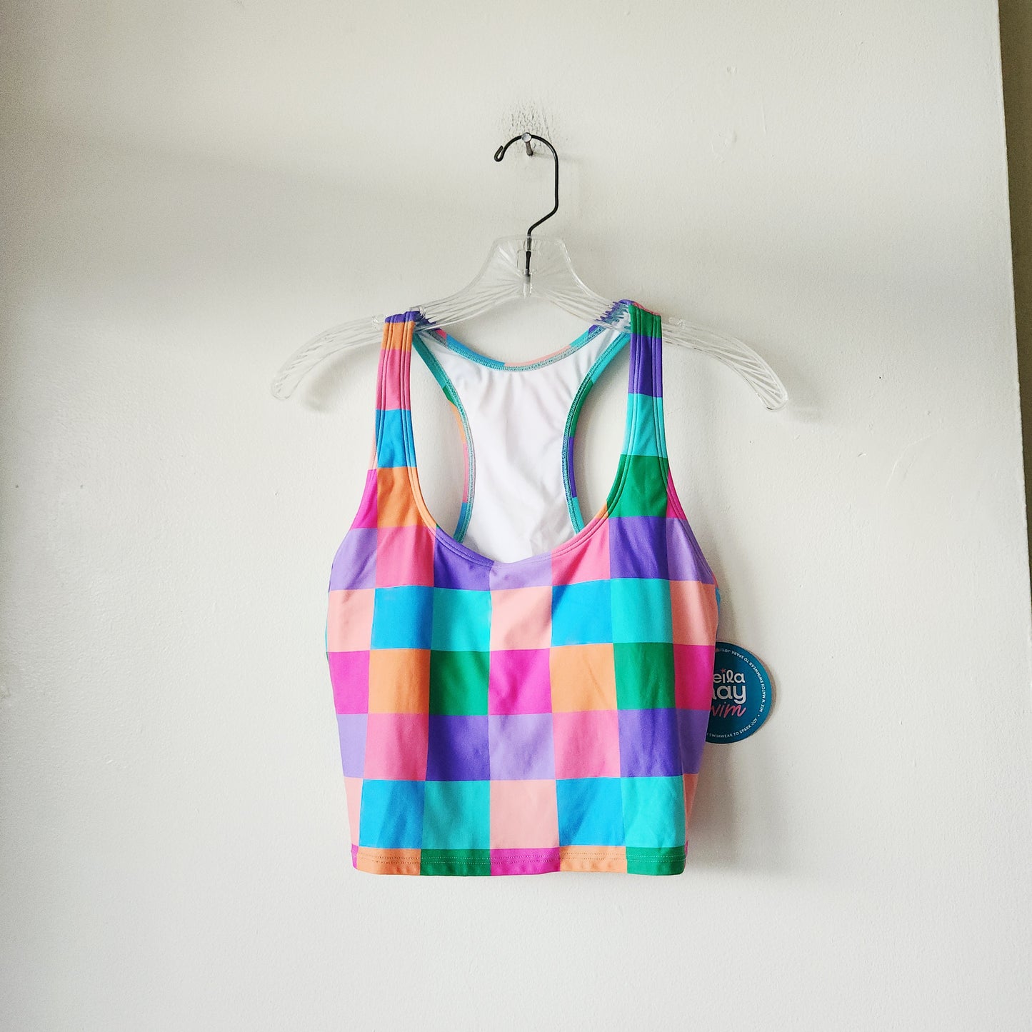 Sheila May Swim Racerback Swim Top - size 10 - New