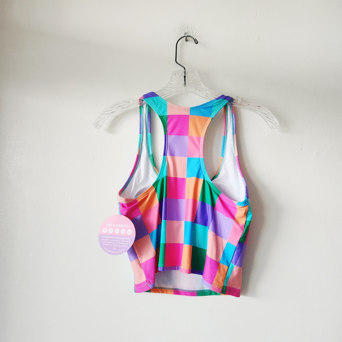 Sheila May Swim Racerback Swim Top - size 10 - New