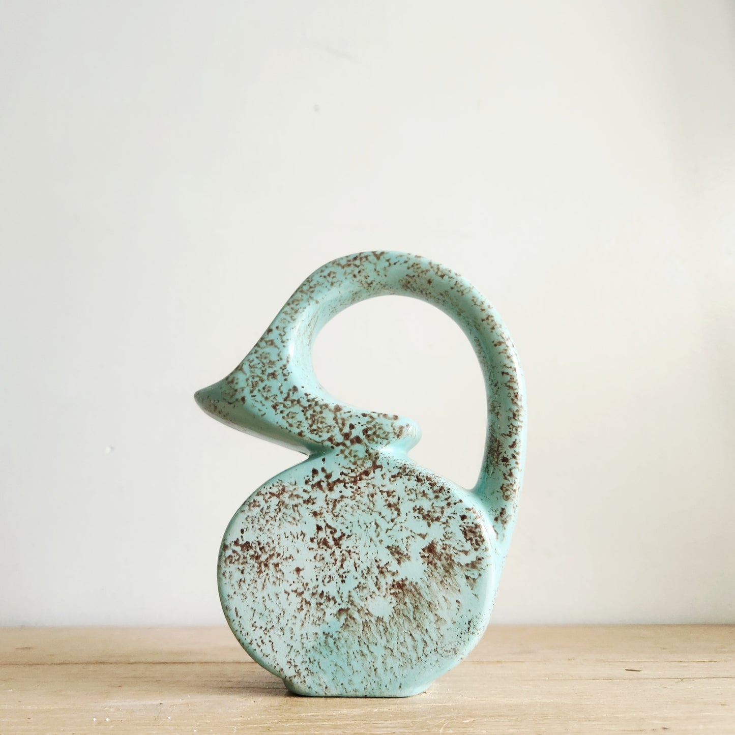 Vintage Pottery Small Jug 7"