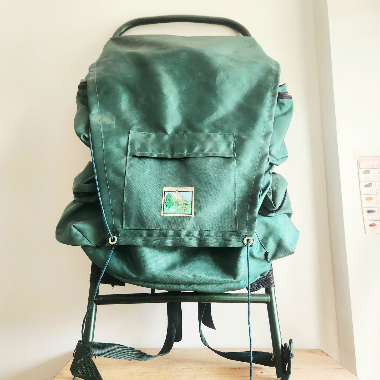 Vintage American Camper Hiking Backpack