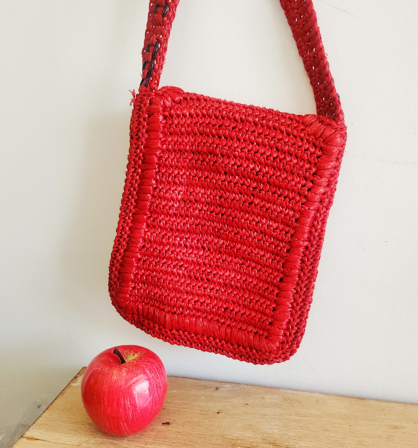 Vintage Woven Purse with Fringe