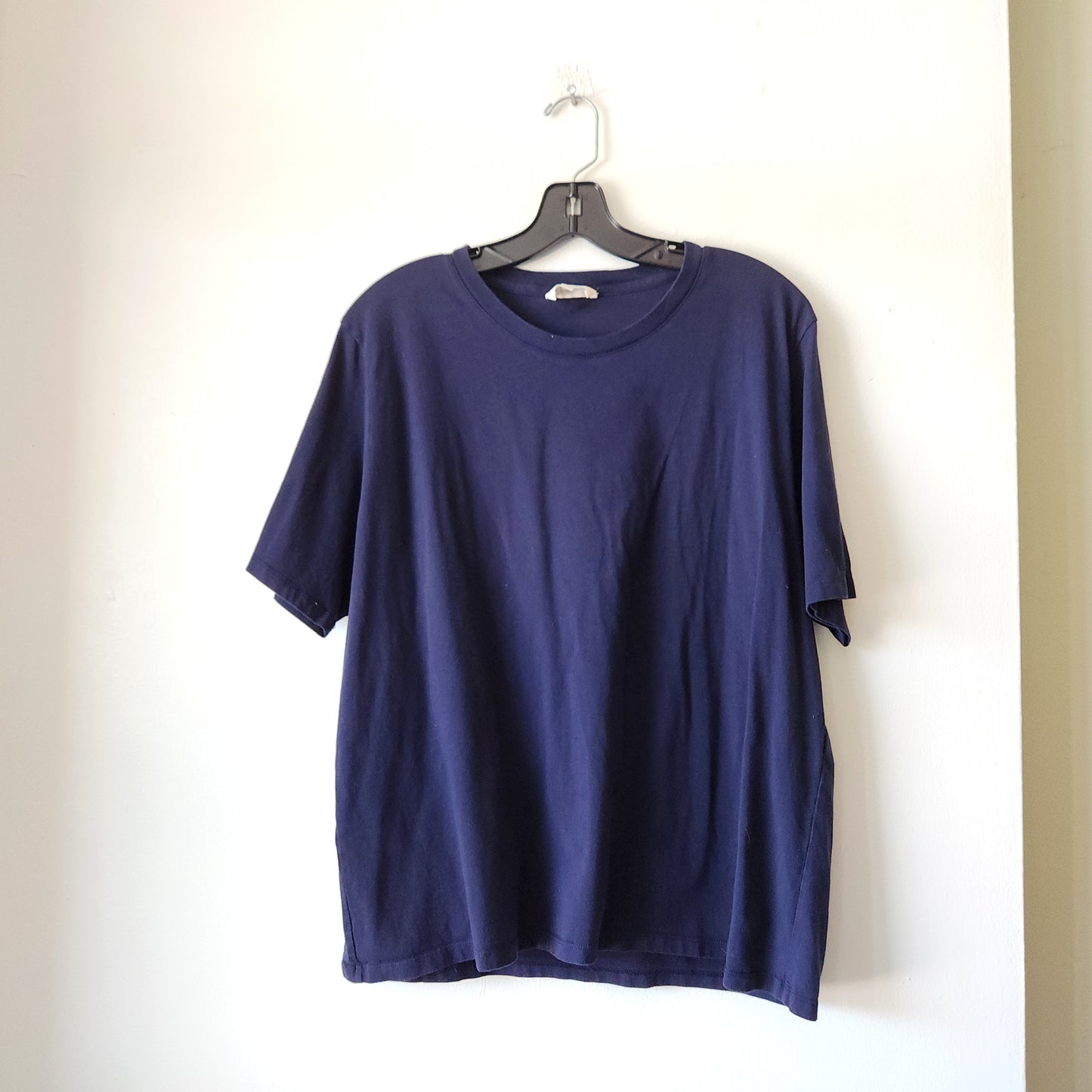 Sézane 100% Cotton Navy Tee - XXXL
